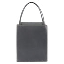 HERMES Lucy PM Hand Bag Leather Gray Auth BA8697-2