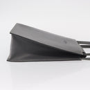 HERMES Lucy PM Hand Bag Leather Gray Auth BA8697-4