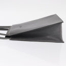 HERMES Lucy PM Hand Bag Leather Gray Auth BA8697-5