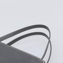 HERMES Lucy PM Hand Bag Leather Gray Auth BA8697-8