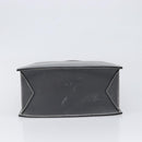 HERMES Lucy PM Hand Bag Leather Gray Auth BA8697-5