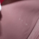 Christian Dior Canage Chain Shoulder Bag Pink Silver Auth BA8702V-21