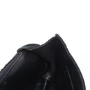 CHANEL Chain Shoulder Bag Suede Black Gold CC Auth BA8703-21