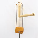 CHANEL Matelasse Chain Shoulder Bag Leather Orange CC Auth BA8705-26