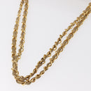 CHANEL Matelasse 25 Chain Shoulder Bag Lamb Skin Beige Gold CC Auth BA8707-7