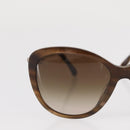 CHANEL Sunglasses plastic Brown CC Auth BA8711V-4