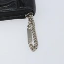 CHANEL Matelasse Long Wallet Lamb Skin Black CC Auth BA8713-8