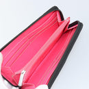 CHANEL Matelasse Long Wallet Lamb Skin Black CC Auth BA8713-9