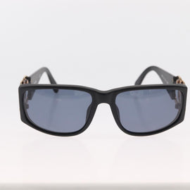 CHANEL Sunglasses plastic Black CC Auth BA8716 - 0