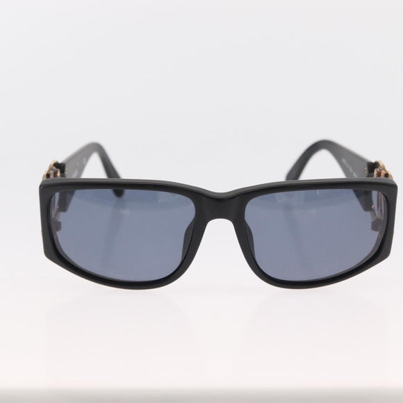 CHANEL Sunglasses plastic Black CC Auth BA8716