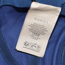 GUCCI Baseball Cap Cotton Blue 773135 Auth BA8717V-19