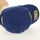 GUCCI Baseball Cap Cotton Blue 773135 Auth BA8717V-8