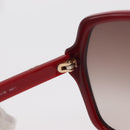 GUCCI Sunglasses plastic Red Auth BA8718-10