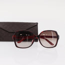 GUCCI Sunglasses plastic Red Auth BA8718-13