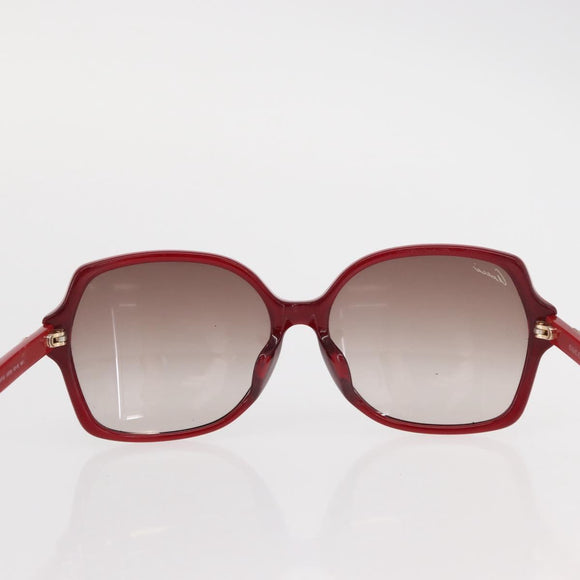 GUCCI Sunglasses plastic Red Auth BA8718