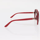 GUCCI Sunglasses plastic Red Auth BA8718-6