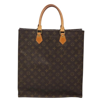 LOUIS VUITTON Monogram Sac Plat Hand Bag M51140 LV Auth BA872 - 0