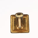 CELINE Earring metal Gold Auth BA8720-7