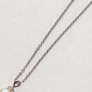 BVLGARI Pearl Necklace metal Silver Auth BA8725SAV-4