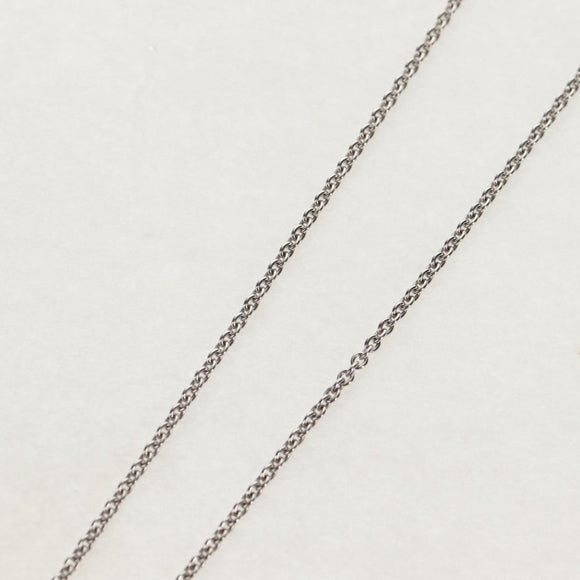 BVLGARI Pearl Necklace metal Silver Auth BA8725SAV