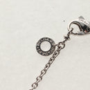 BVLGARI Pearl Necklace metal Silver Auth BA8725SAV-8