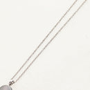 BVLGARI Necklace K18WG Silver Auth BA8726SAV-10