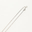 BVLGARI Necklace K18WG Silver Auth BA8726SAV-11