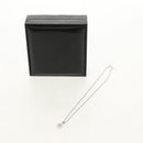 BVLGARI Necklace K18WG Silver Auth BA8726SAV-14