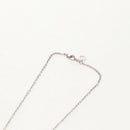 BVLGARI Necklace K18WG Silver Auth BA8726SAV-5