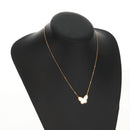 Van Cleef & Arpels Lucky Alhambra Papillon Necklace Au750 Gold Auth BA8727SM-16