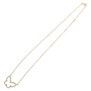 Van Cleef & Arpels Lucky Alhambra Papillon Necklace Au750 Gold Auth BA8727SM-7