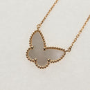 Van Cleef & Arpels Lucky Alhambra Papillon Necklace Au750 Gold Auth BA8727SM-8