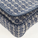 GUCCI Shoulder Bag Canvas Blue Silver 664143 Auth BA8728SAV-15