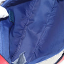 GUCCI Shoulder Bag Canvas Blue Silver 664143 Auth BA8728SAV-10