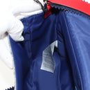 GUCCI Shoulder Bag Canvas Blue Silver 664143 Auth BA8728SAV-23