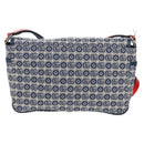 GUCCI Shoulder Bag Canvas Blue Silver 664143 Auth BA8728SAV-2