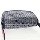 GUCCI Shoulder Bag Canvas Blue Silver 664143 Auth BA8728SAV-6