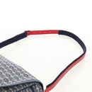 GUCCI Shoulder Bag Canvas Blue Silver 664143 Auth BA8728SAV-9