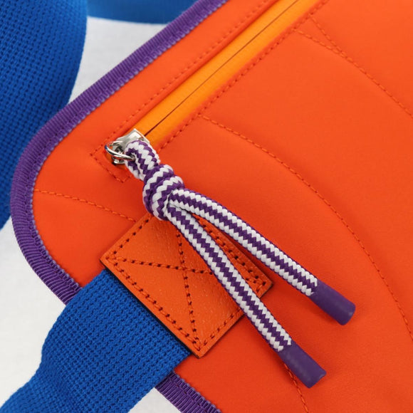 GUCCI Waist bag Nylon Blue Silver 752102 Auth BA8729V