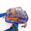 GUCCI Waist bag Nylon Blue Silver 752102 Auth BA8729V-4