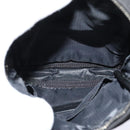 SAINT LAURENT Shoulder Bag Canvas Black Auth BA873-10