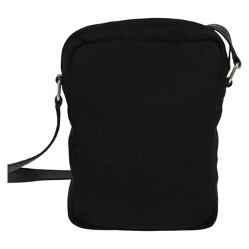 SAINT LAURENT Shoulder Bag Canvas Black Auth BA873 - 0