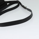 SAINT LAURENT Shoulder Bag Canvas Black Auth BA873-7