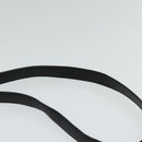 SAINT LAURENT Shoulder Bag Canvas Black Auth BA873-8