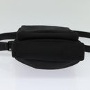 SAINT LAURENT Shoulder Bag Canvas Black Auth BA873-5