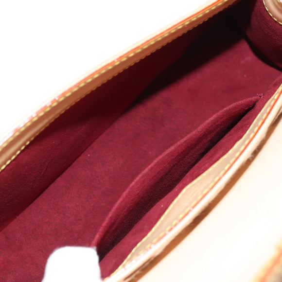 LOUIS VUITTON Multicolor Sac Dalmatian Hand Bag Black M92825 LV Auth BA8730SAV