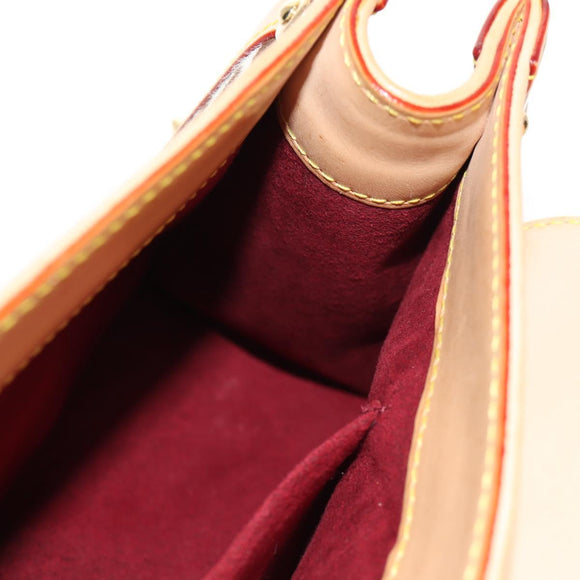 LOUIS VUITTON Multicolor Sac Dalmatian Hand Bag Black M92825 LV Auth BA8730SAV