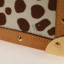 LOUIS VUITTON Multicolor Sac Dalmatian Hand Bag Black M92825 LV Auth BA8730SAV-5