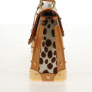 LOUIS VUITTON Multicolor Sac Dalmatian Hand Bag Black M92825 LV Auth BA8730SAV-6