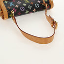 LOUIS VUITTON Multicolor Sac Dalmatian Hand Bag Black M92825 LV Auth BA8730SAV-9